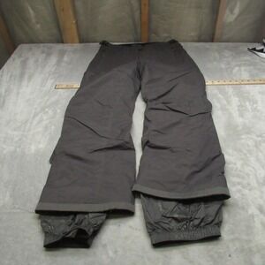 Columbia Snow Pants Women Medium Gray Convert Ski Outdoor Winter Wind Rain 32x29